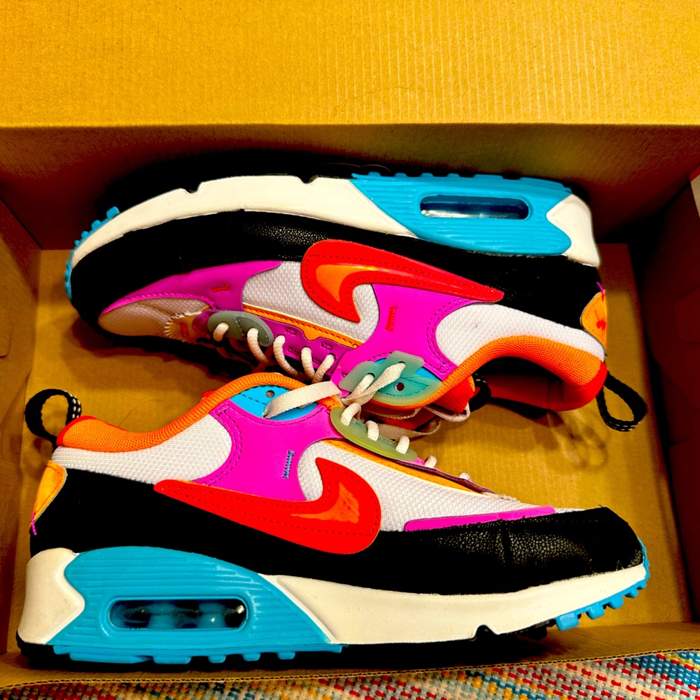 Nike Athletic Shoes - Pink, Orange, Blue, Black